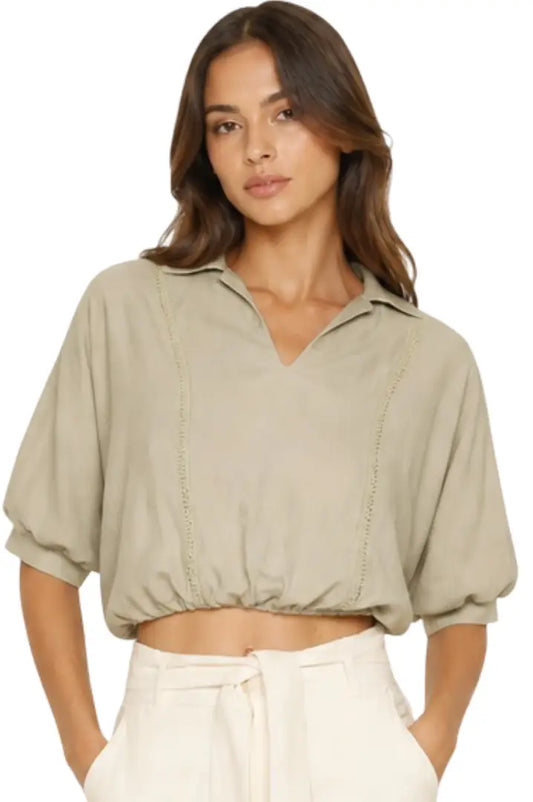 Blusa casual estética moderna - Ref: S11082-100