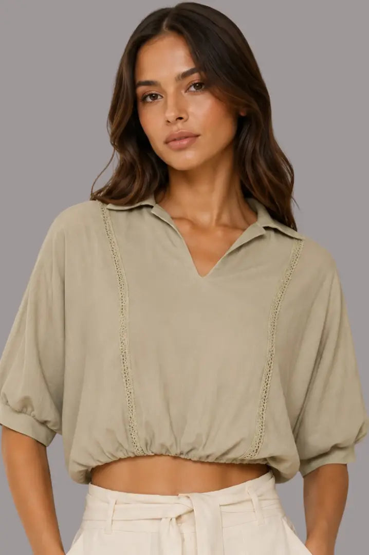 Blusa casual estética moderna - Ref: S11082-100