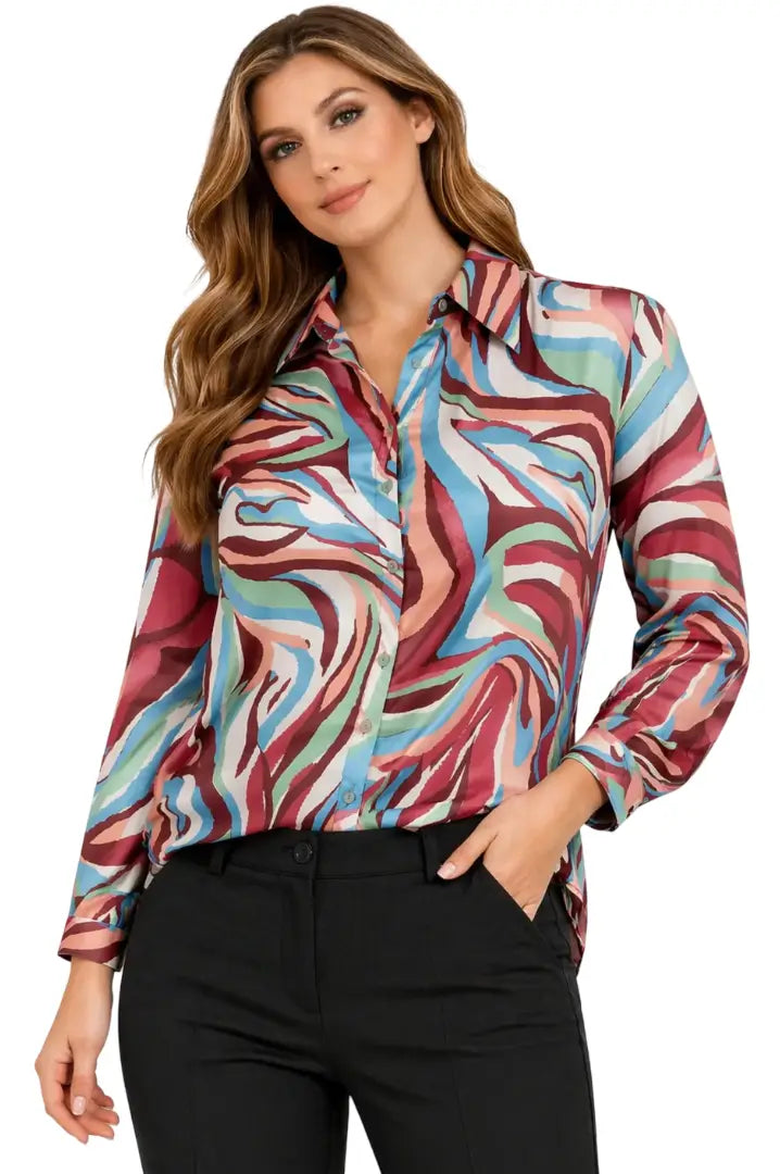 Blusa casual estilo natural - Ref: 5708-28-160