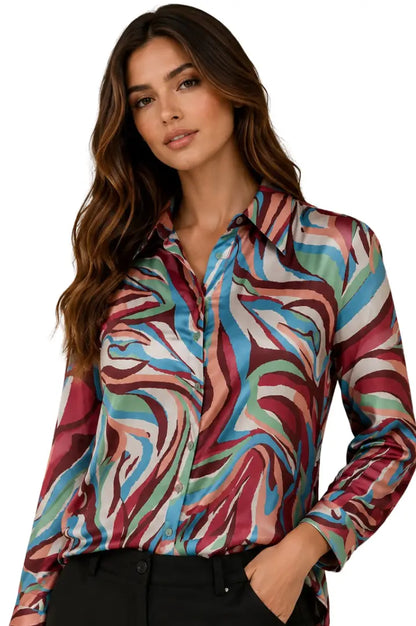 Blusa casual estilo natural - Ref: 5708-28-160