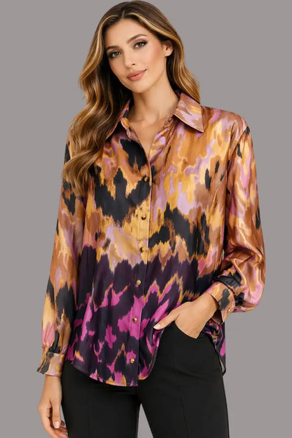 Blusa casual estilo natural - Ref: 5708-28-160