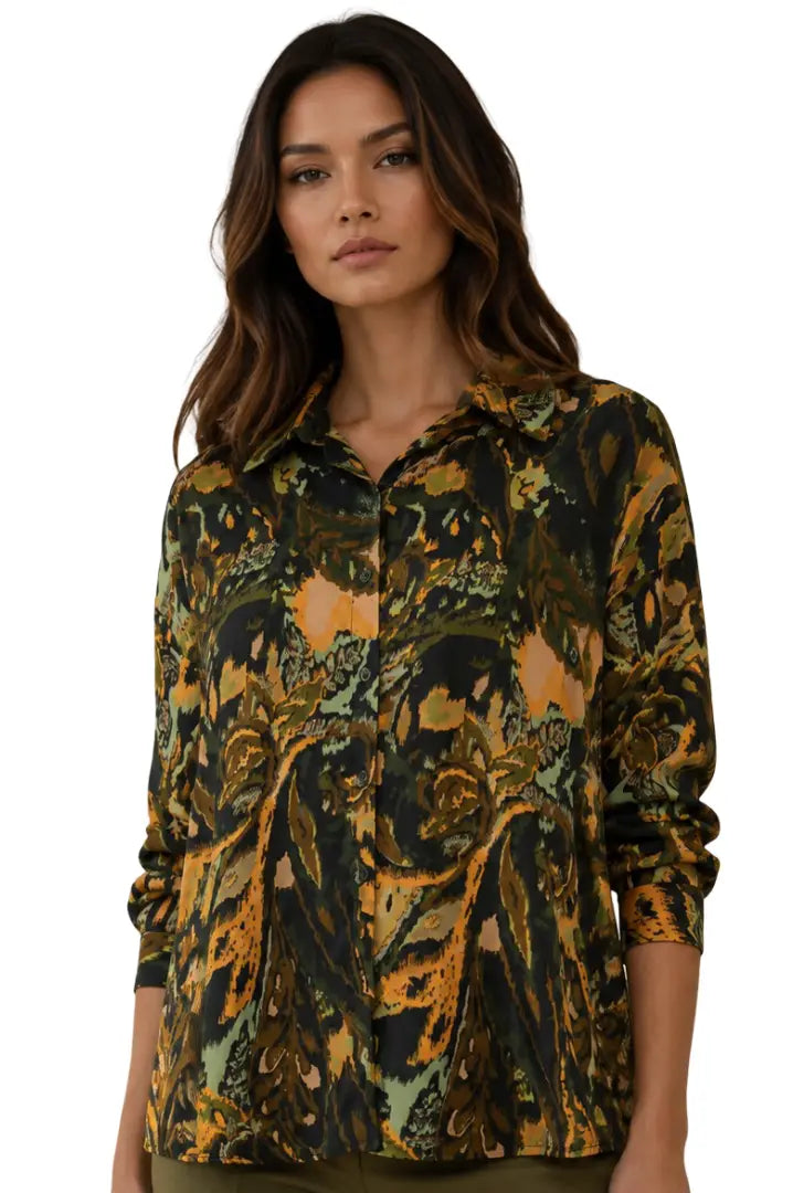 Blusa casual estilo natural - Ref: 5708-28-160