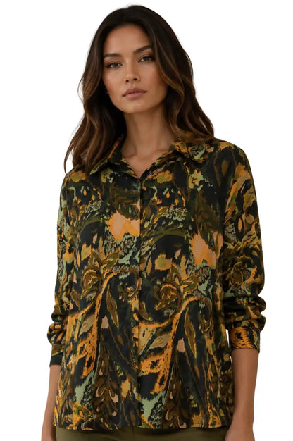 Blusa casual estilo natural - Ref: 5708-28-160