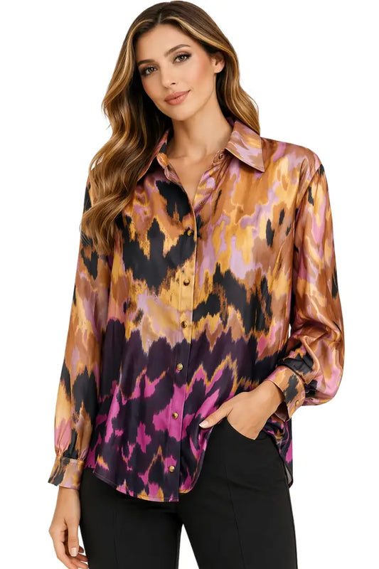 Blusa casual estilo natural - Ref: 5708-28-160