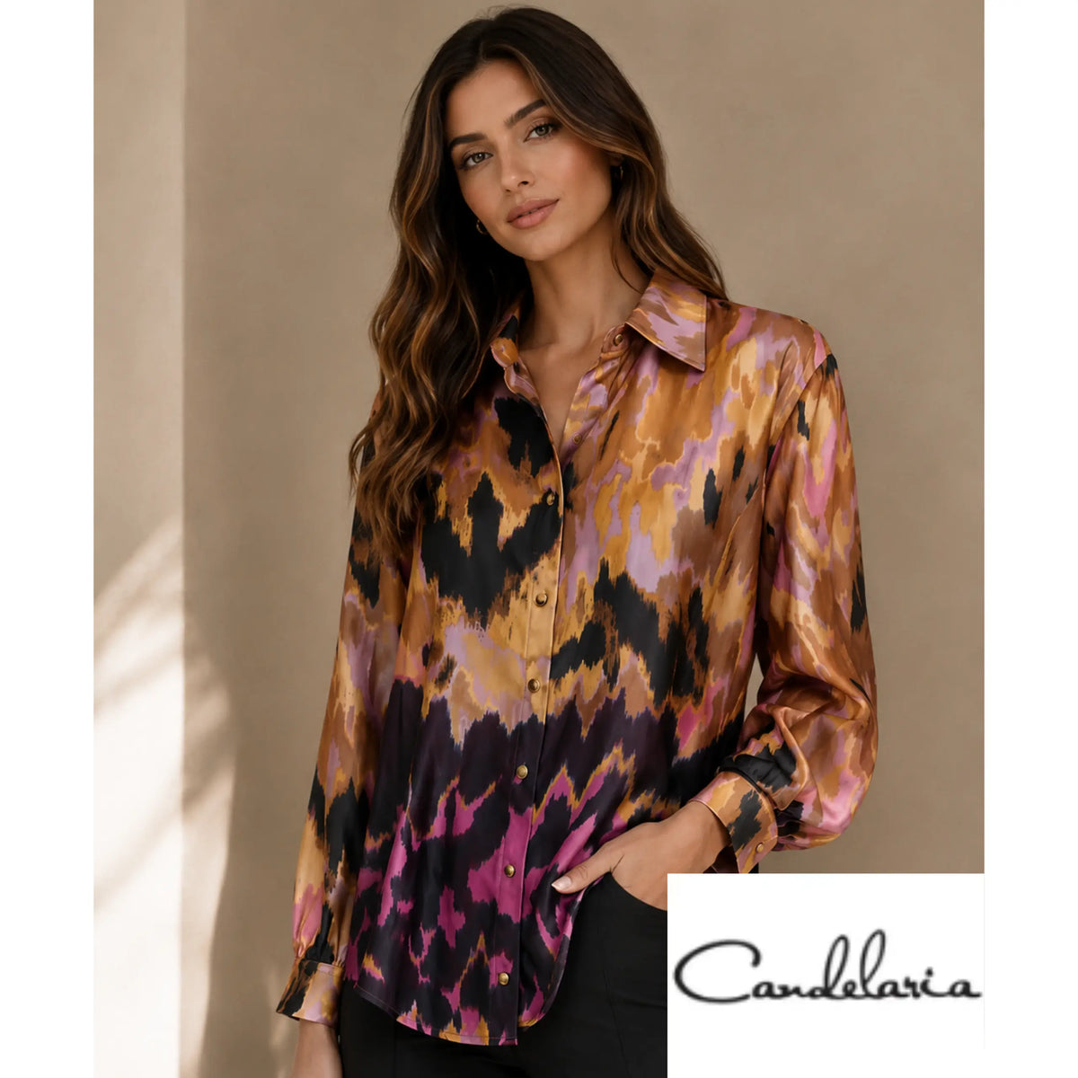 Blusa casual estilo natural - Ref: 5708-28-160