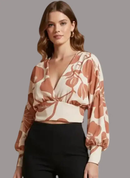 Blusa casual estilo relajado - Ref: 11322-110
