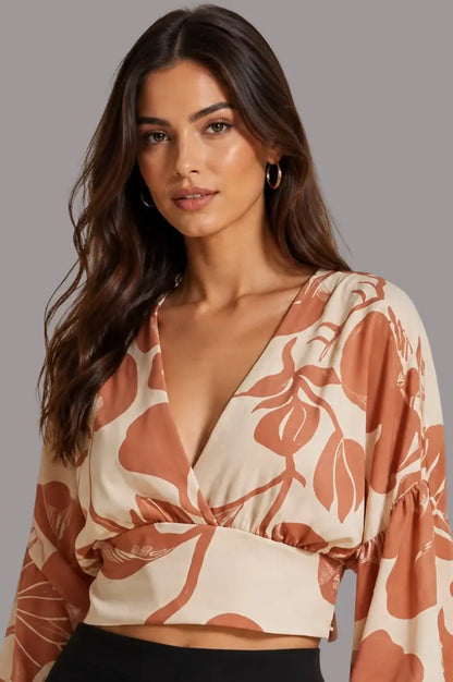 Blusa casual estilo relajado - Ref: 11322-110