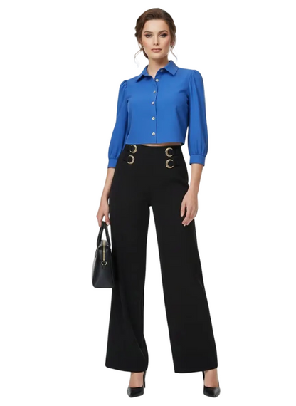 Blusa casual diseño moderno - Ref: BROKS-80