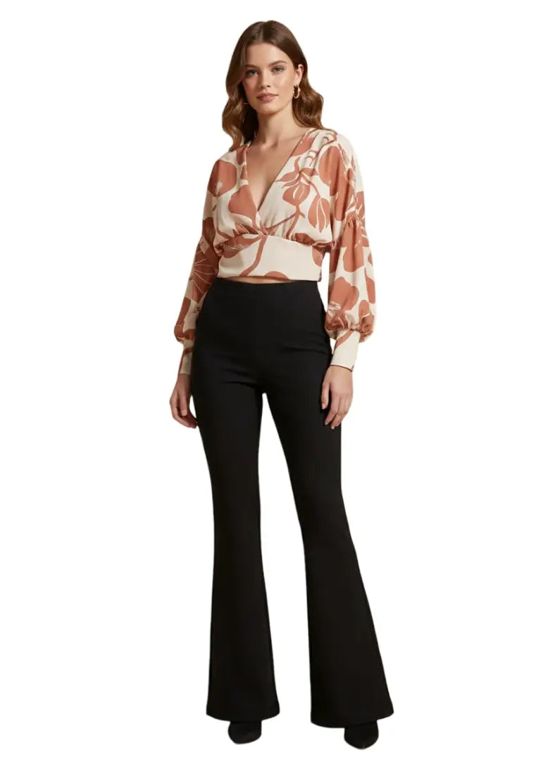 Blusa casual estilo relajado