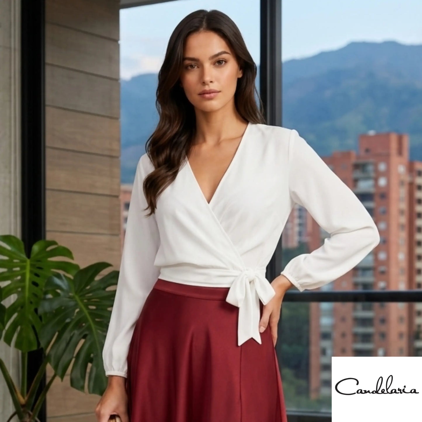Blusa casual outfit ligera - Ref: K20756-100