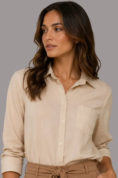 Blusa casual silueta relajada - Ref: S10999-120