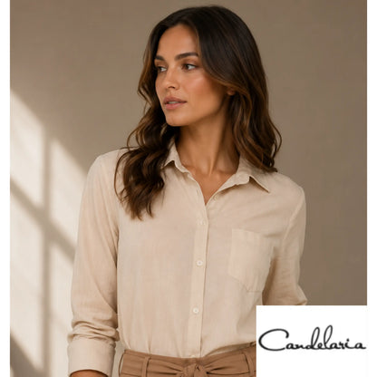 Blusa casual silueta relajada - Ref: S10999-120