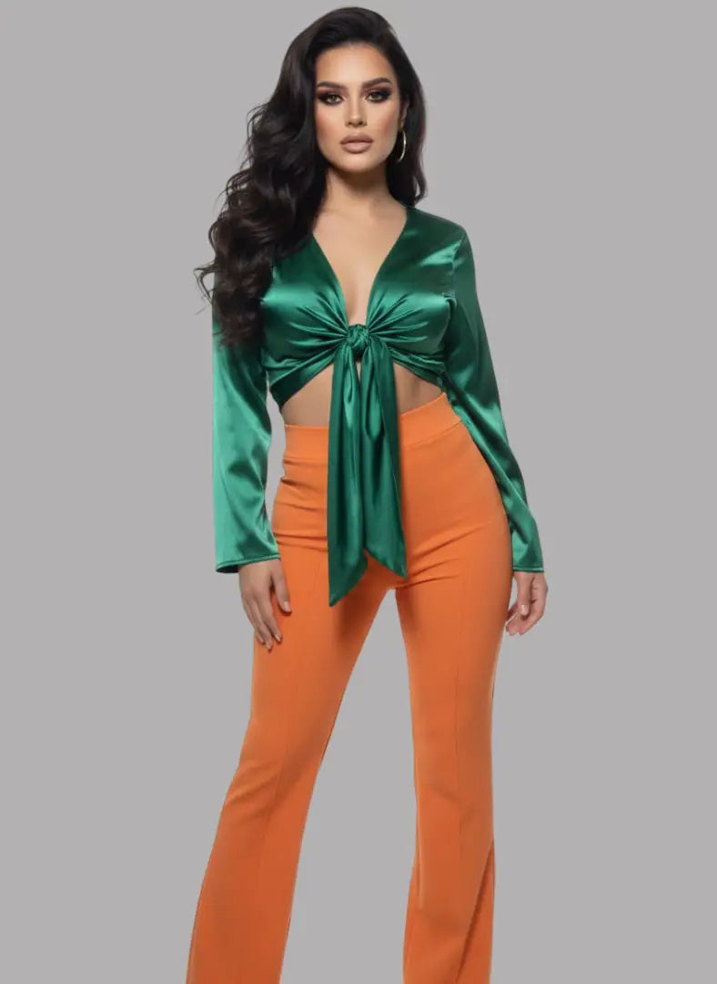 Blusa en oferta con escote en V - Ref: T94398-120