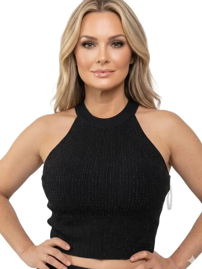 Blusa elegante cuello alto - Ref: BT6006-150