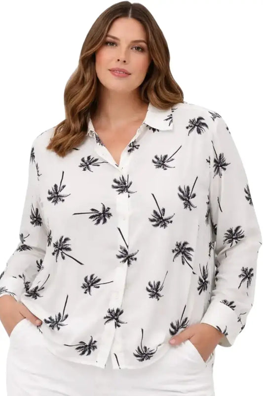 Blusa curvy mujer verano - Ref: 14263-110