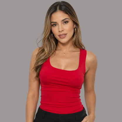 Blusa de silueta ceñida para clima cálido - Ref: K16107-70
