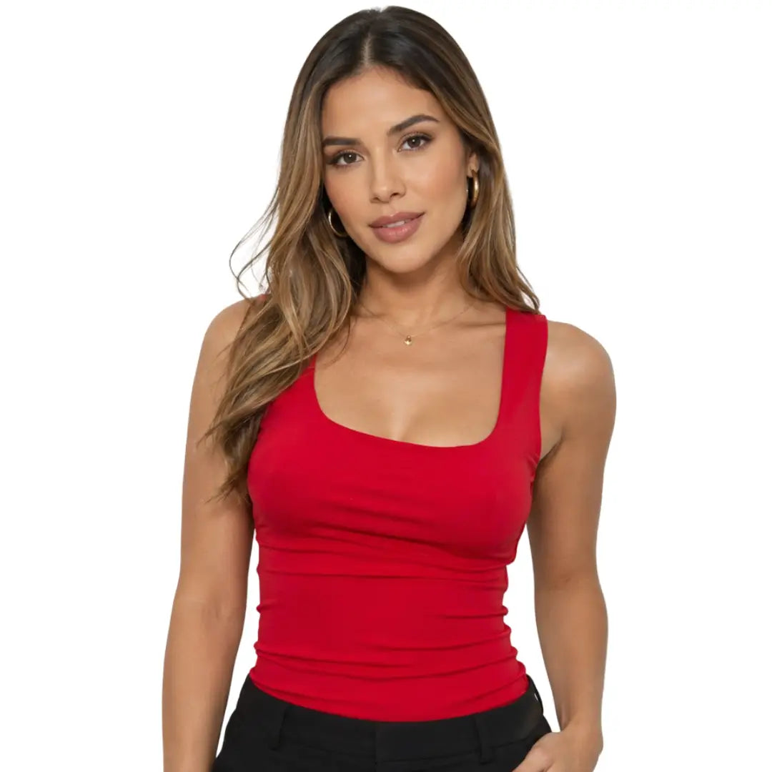 Blusa de silueta ceñida para clima cálido - Ref: K16107-70