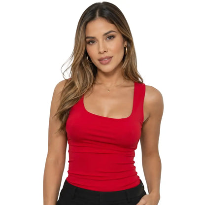 Blusa de silueta ceñida para clima cálido - Ref: K16107-70