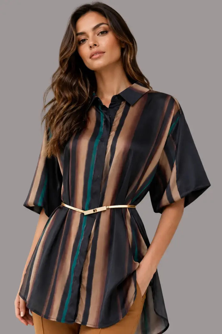 Blusa fresca y cómoda - Ref: 83215D0-160