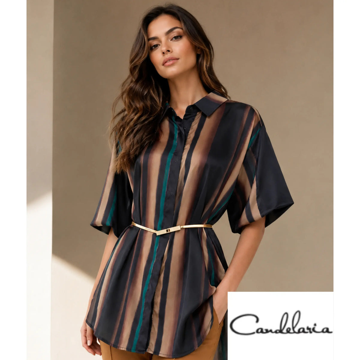 Blusa fresca y cómoda - Ref: 83215D0-160