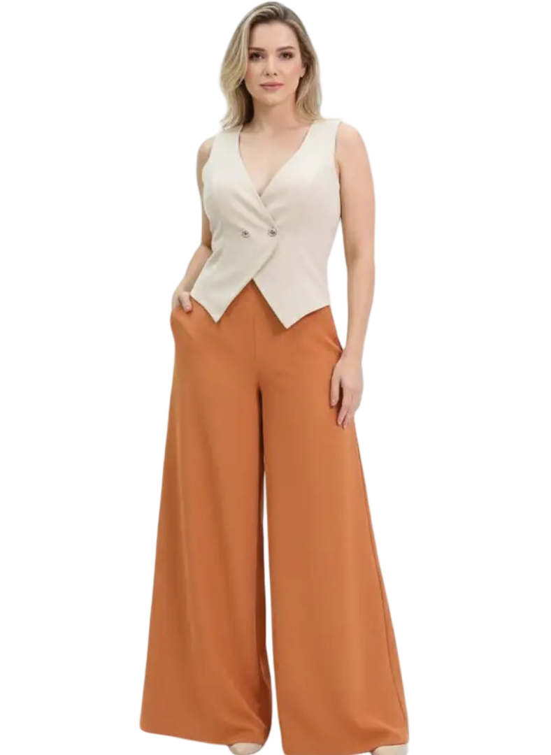 Chaleco ejecutivo formal mujer