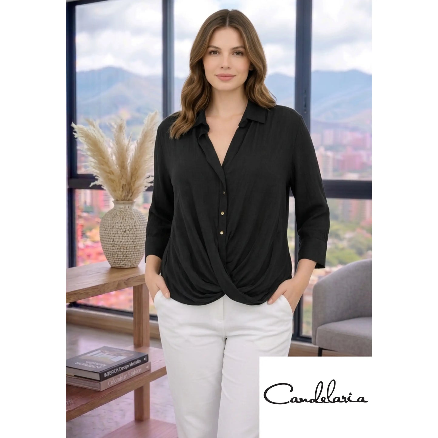 Blusa para cenas especiales o románticas - Ref: 1141818-90