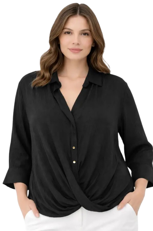 Blusa para cenas especiales talla grande - Ref: 1141818-90