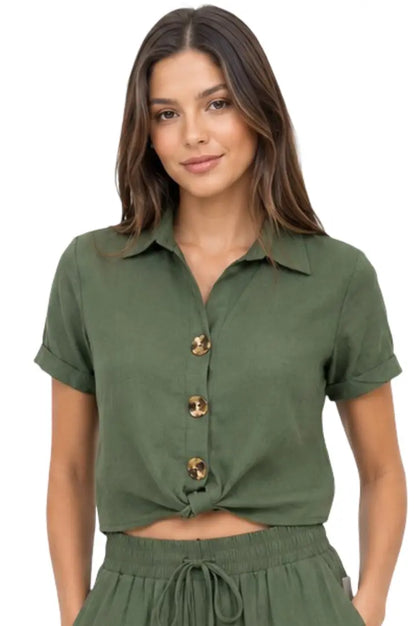 Blusa plus para clima cálido - Ref: 1142688-100