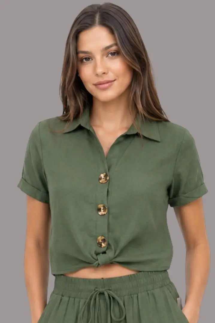 Blusa plus para clima cálido - Ref: 1142688-100