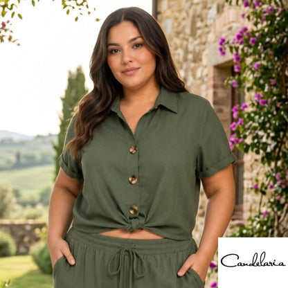 Blusa para clima cálido curvy - Ref: 1142688-100