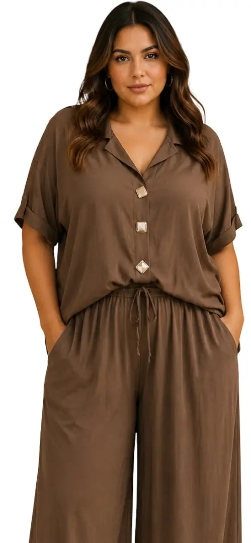 Blusa para clima cálido curvy - Ref: 1142688-100