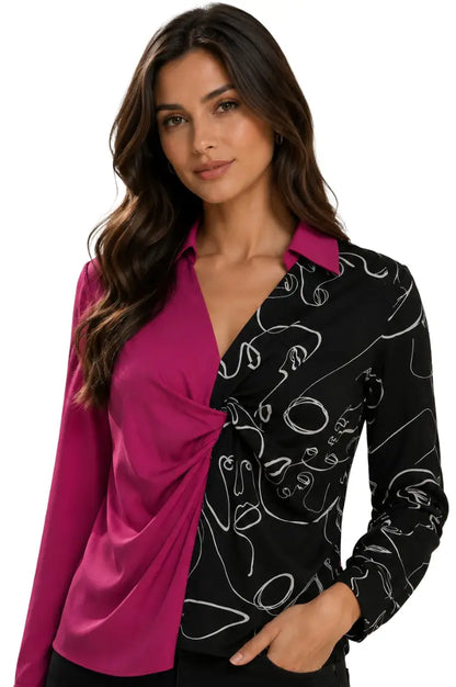 Blusa para mujer casual  - Ref: 37440T-135