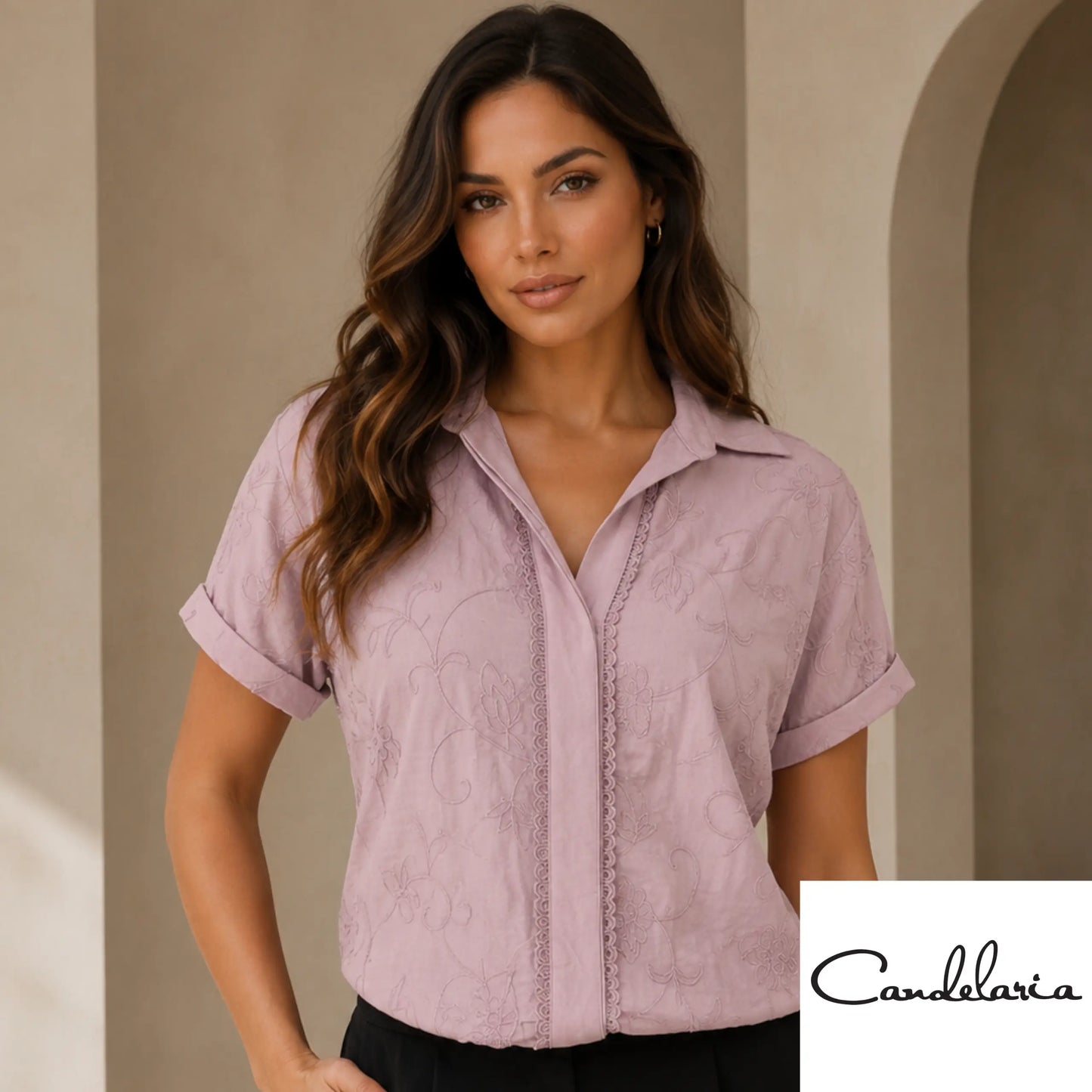 Blusa para universidad o fines de semana - Ref: S11619-100