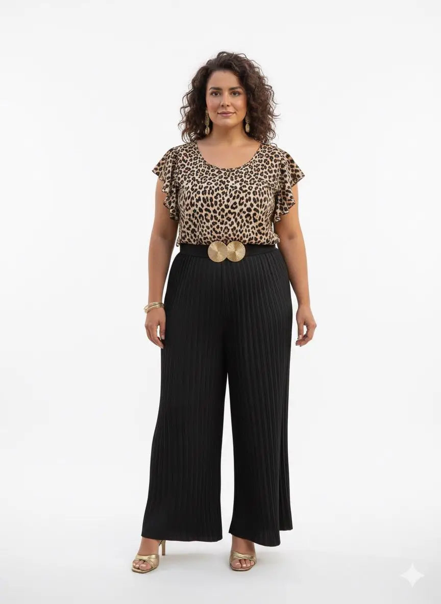 Enterizo plus size elegante