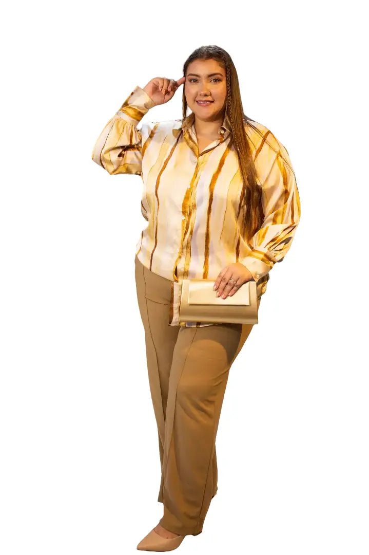 Blusa plus mujer - Helena