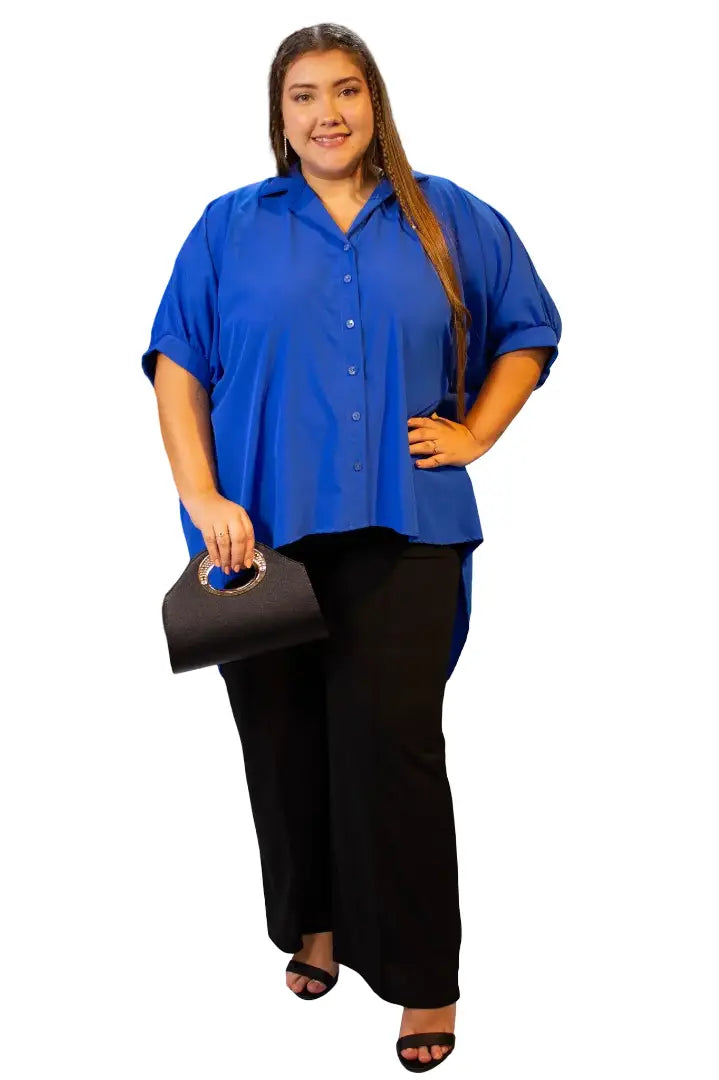 Blusa plus mujer - Yasmín