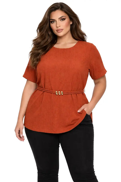 Blusa plus para oficina casual - Ref: 1142482-100