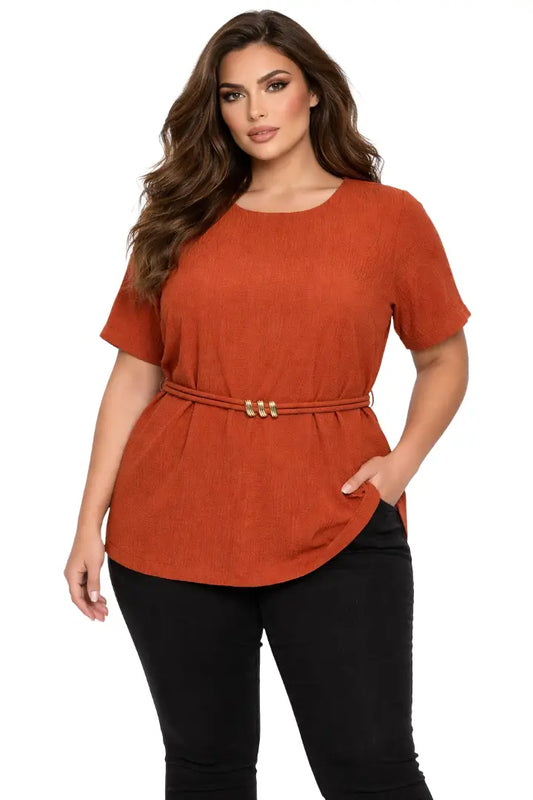 Blusa plus para oficina casual - Ref: 1142482-100