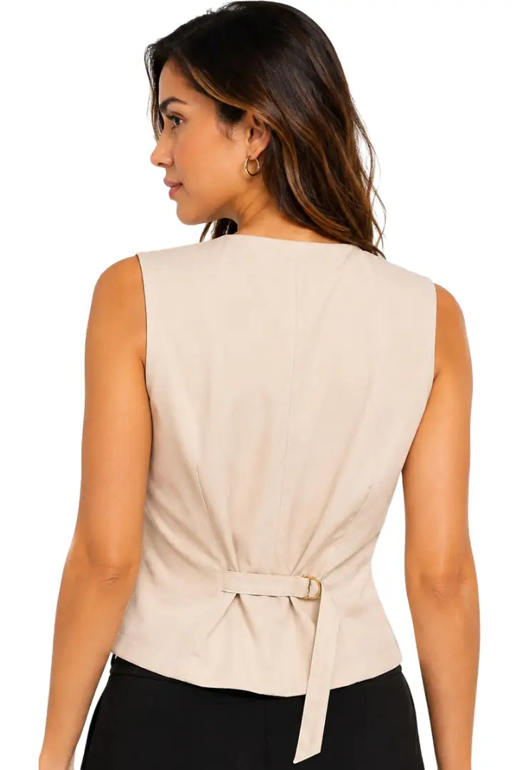 Blusa sastre de tonos claros - Ref: 7416-1104