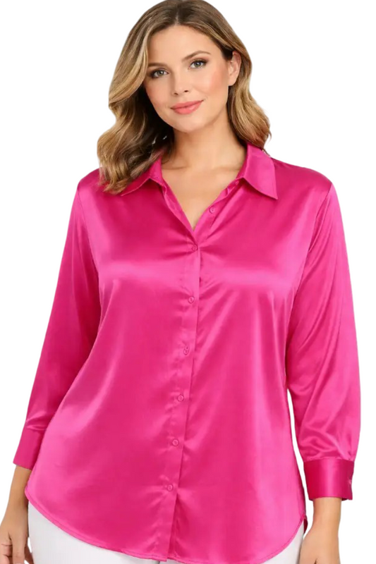 Blusas plus para oficina - Ref: 5170016-100