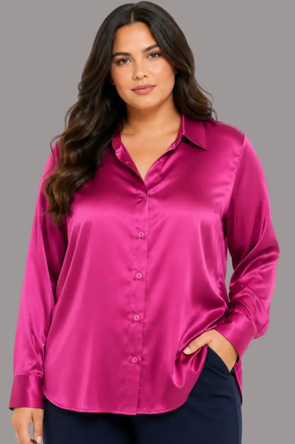 Blusas plus para oficina - Ref: 5170016-100