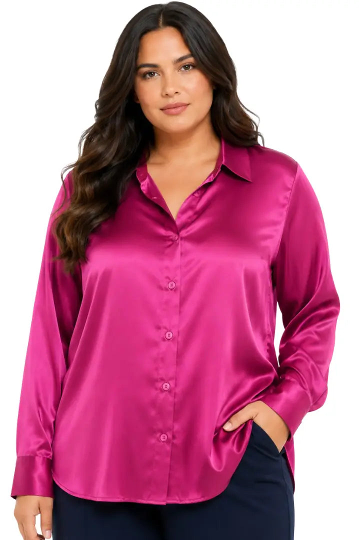 Blusas plus para oficina - Ref: 5170016-100