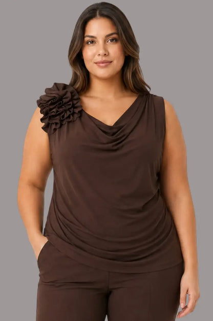 Blusas plus para señoras - Ref: 1142772-90