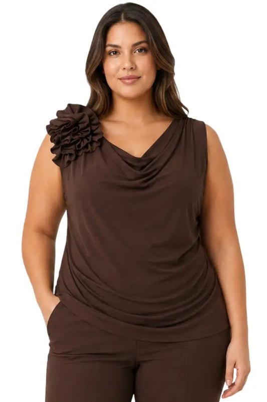 Blusas plus para señoras - Ref: 1142772-90