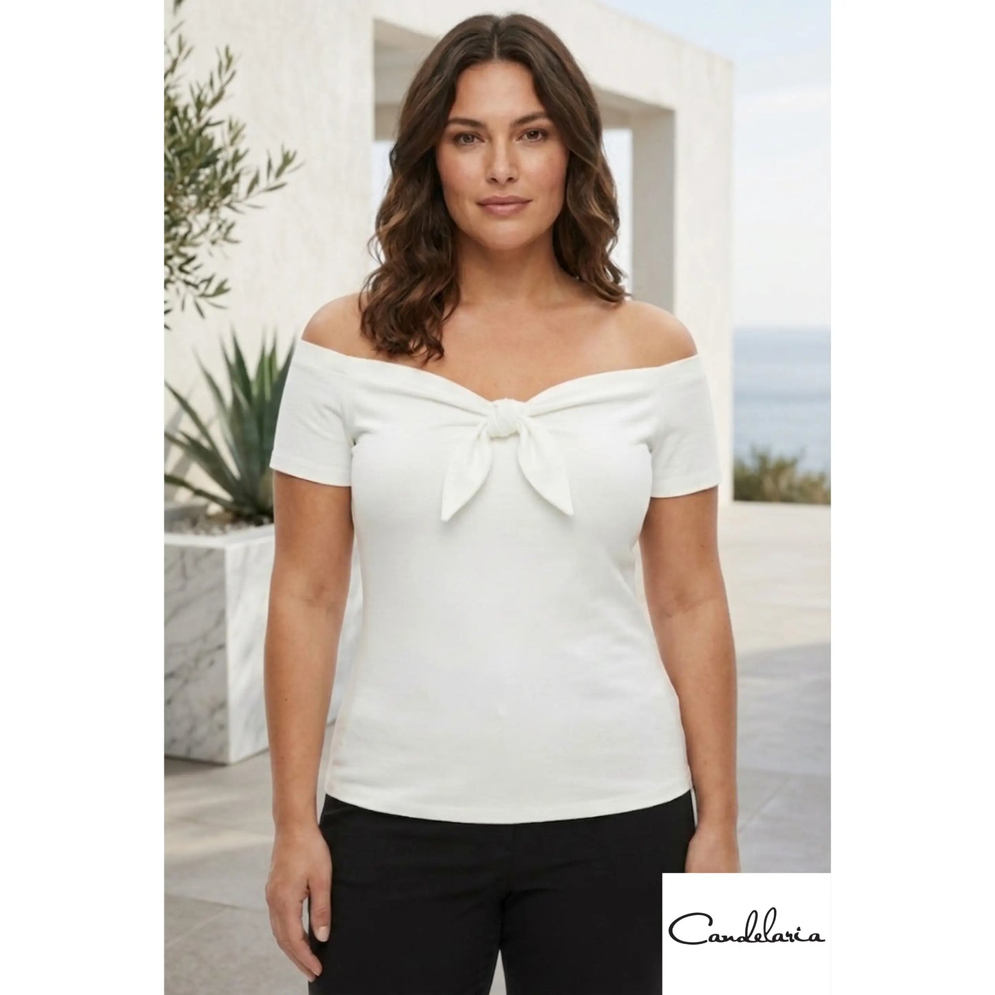 Blusa talla plus para salidas diarias - Ref: 20101084-80