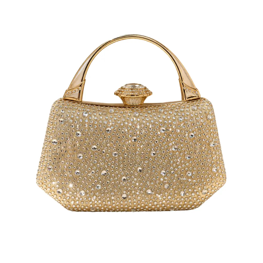 Bolso con cristales incrustados - Plu: 49352