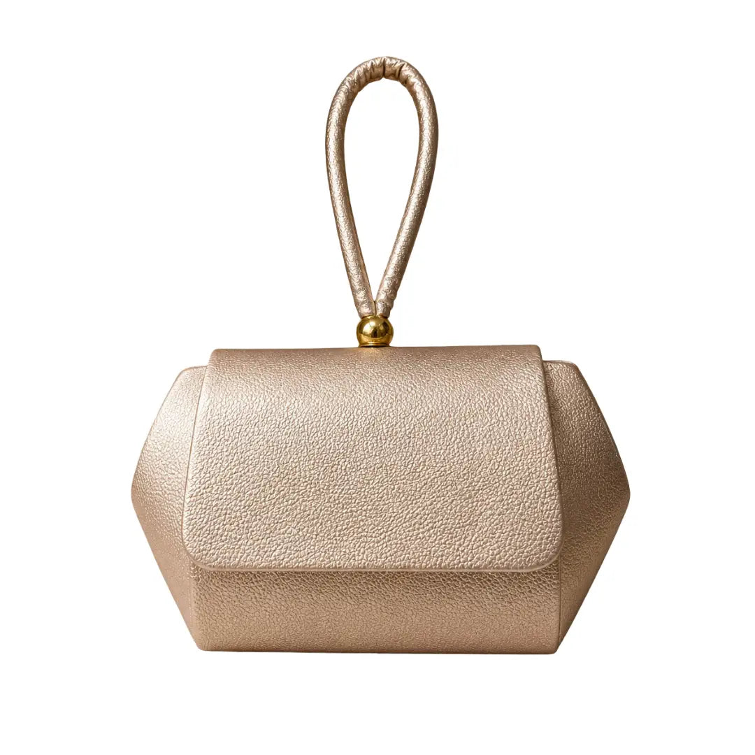Bolso con manija circular para matrimonio - Plu: 7956