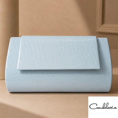 Bolso de mano azul cielo - Plu: 7987