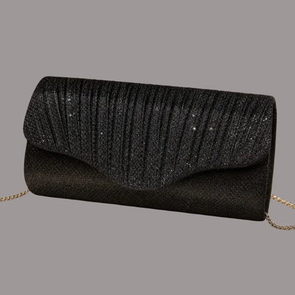 Bolso de mano con brillos para matrimonio - Plu: 701