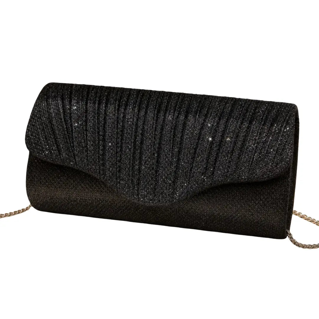Bolso de mano con brillos para matrimonio - Plu: 701